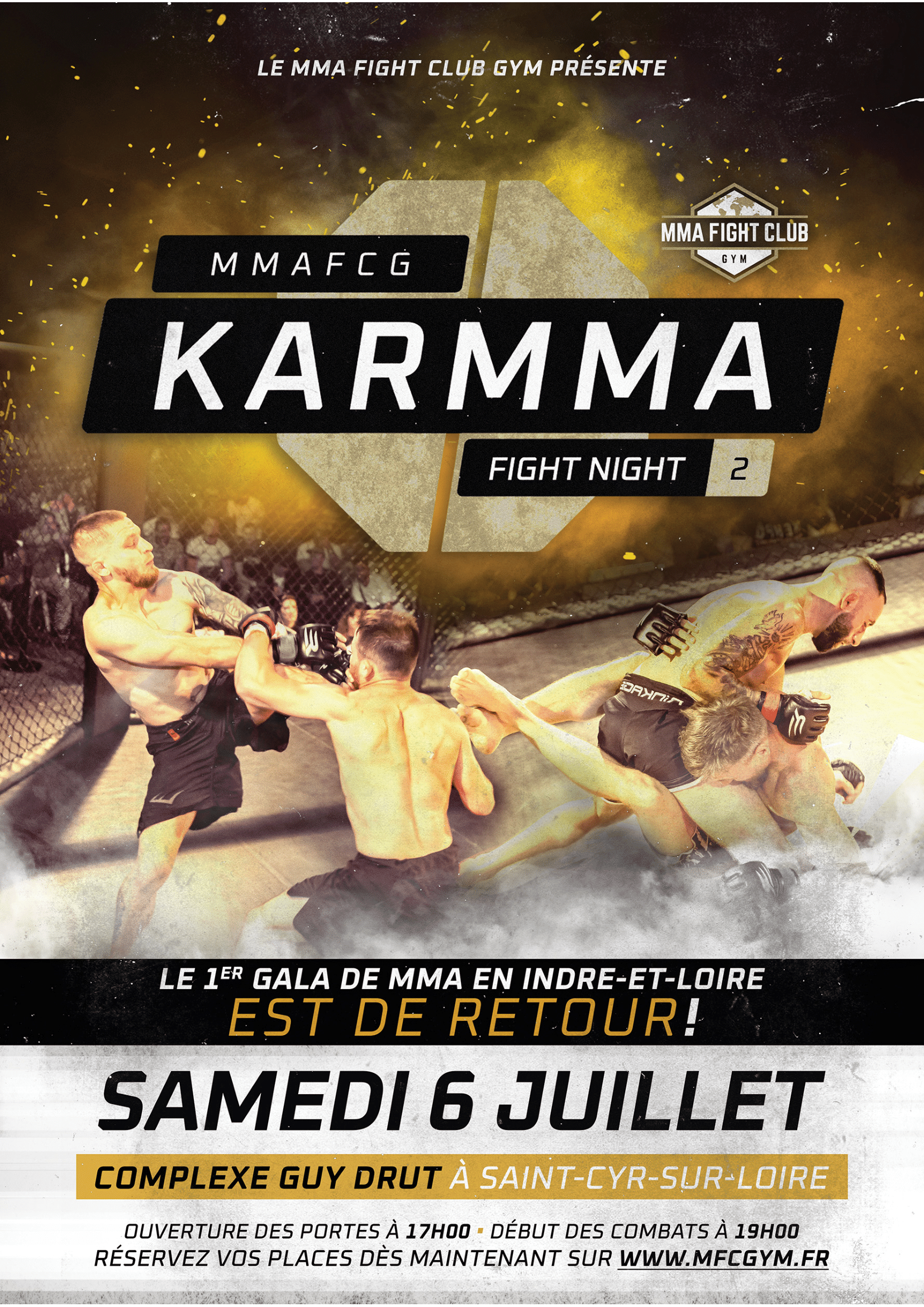 KarMMA Affiche Image MMA en Indre Et Loire à Saint Cyr Sur Loire