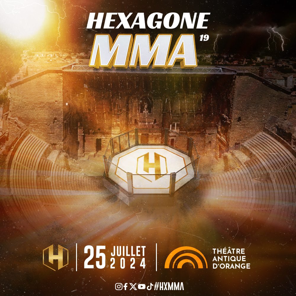 Affiche Hexagone MMA 19